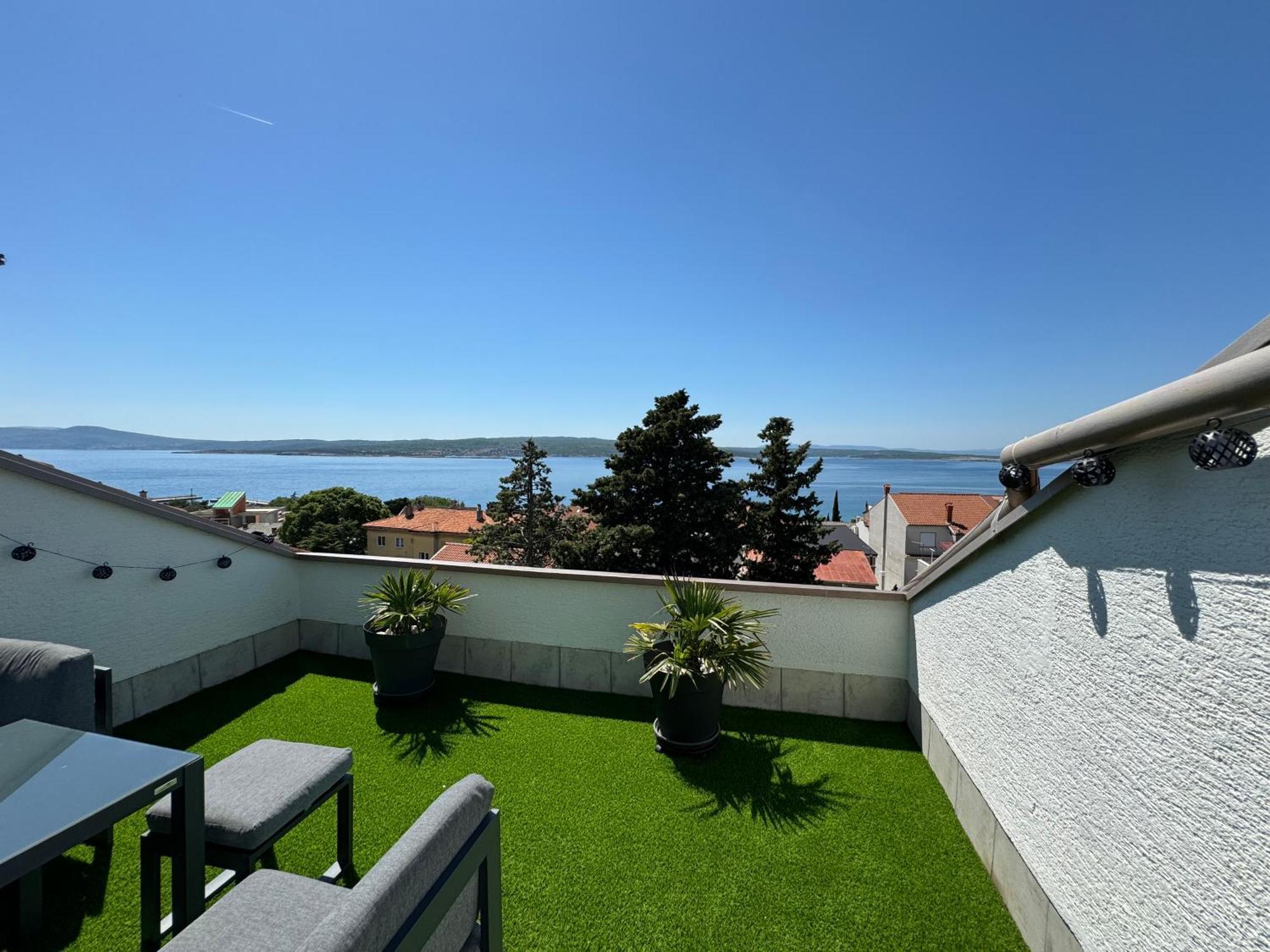Penthouse Apartment Crikvenica Buitenkant foto
